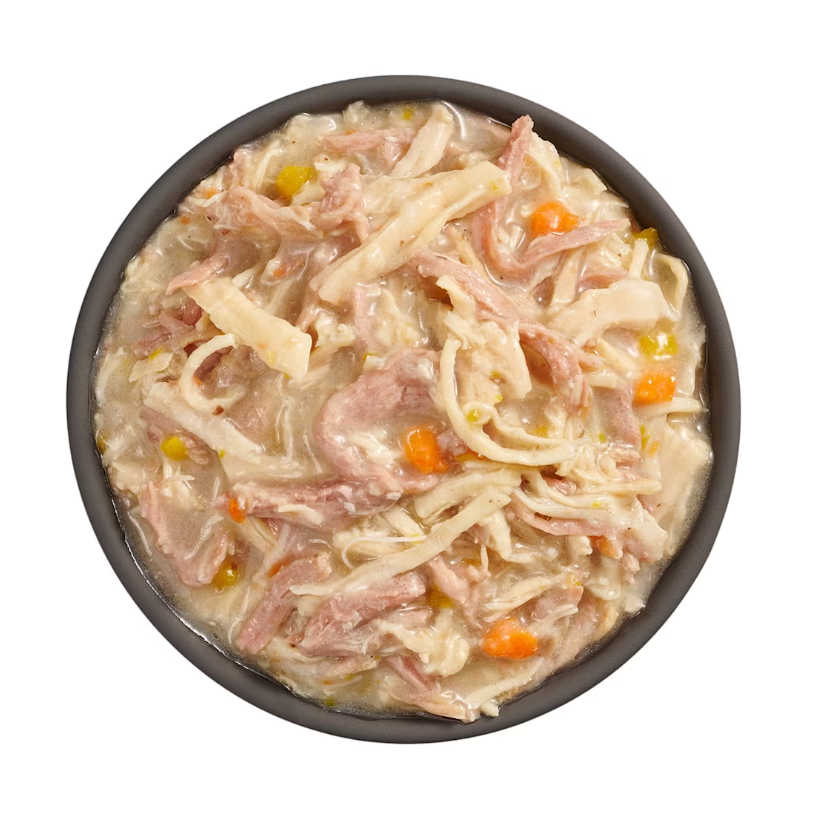 Go Cat Booster Weight Management Shredded Chicken + Duck in Broth