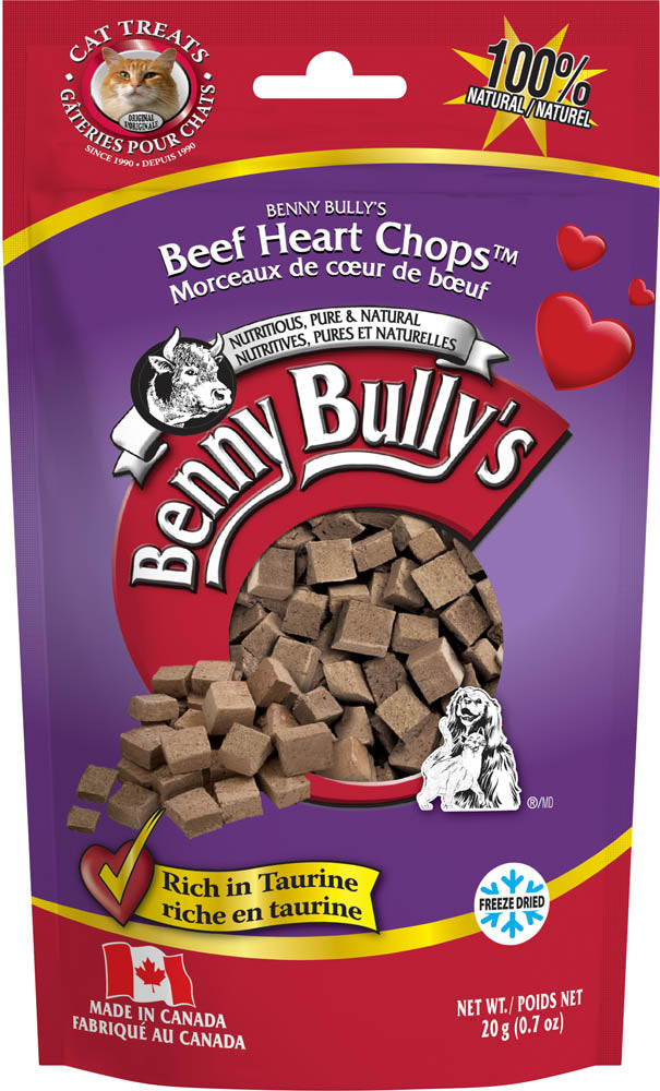 Benny Bully's Cat Beef Heart Chops