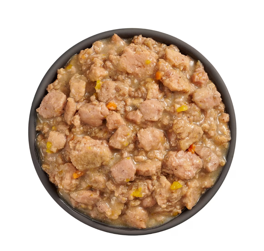 Go Cat Booster Brain Minced Chicken + Salmon w/Gravy