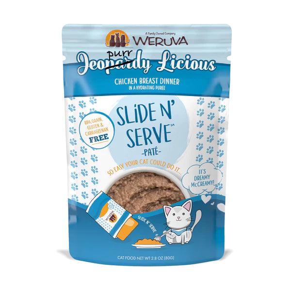 Weruva Cat Slide n' Serve Jeopurrdy Licious Chicken Breast Dinner