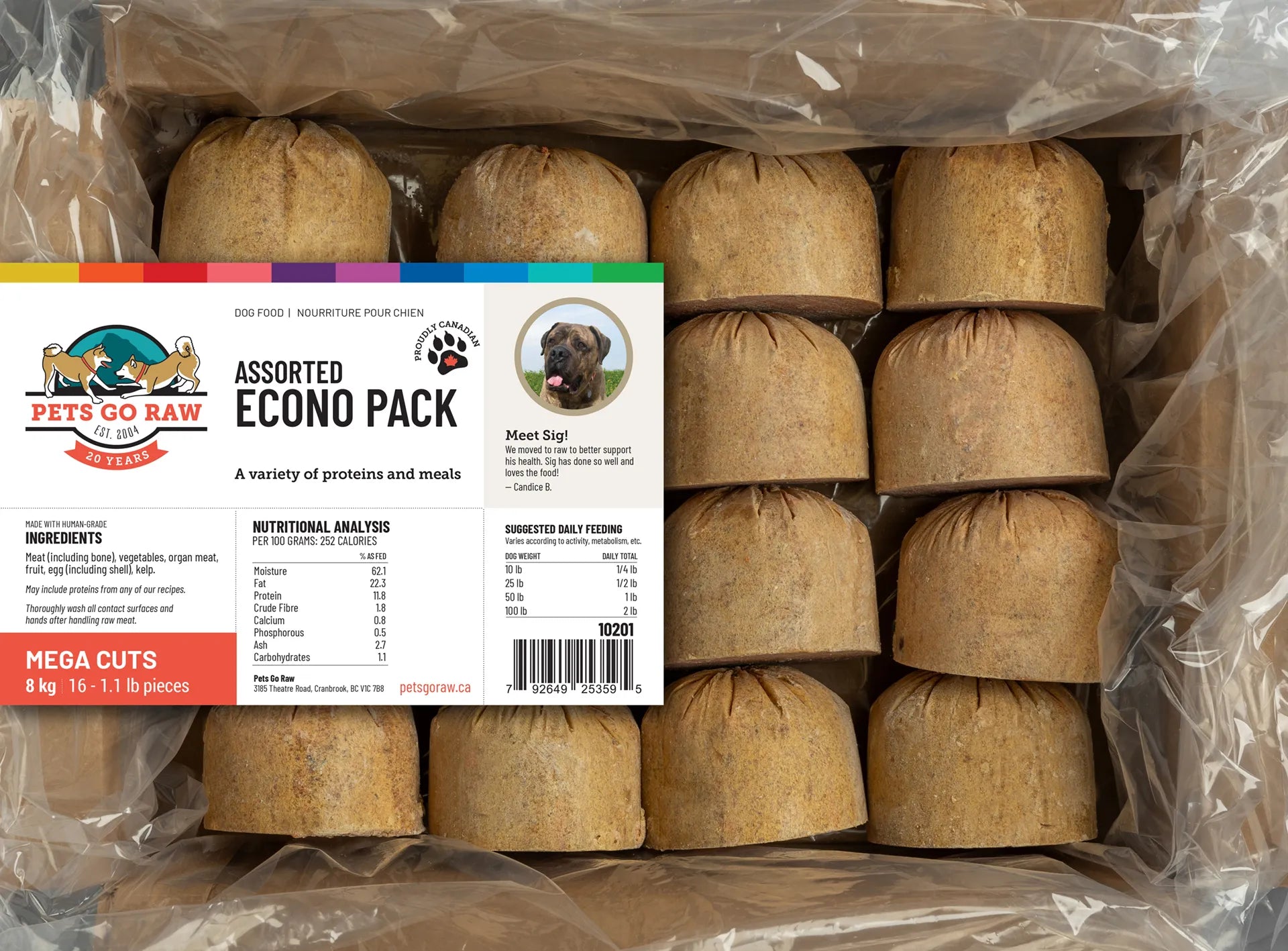 Pets go raw dog food hot sale