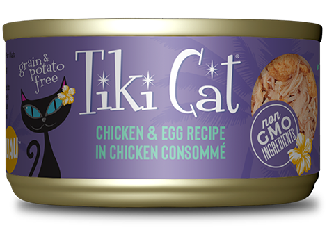 Tiki Cat Luau Chicken & Egg Koolina
