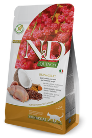 Farmina N&D Quinoa Skin & Coat Quail for Cats *Special Order* (5400077402266)