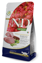 Farmina N&D Quinoa Weight Management Lamb for Cats (4789792964667)