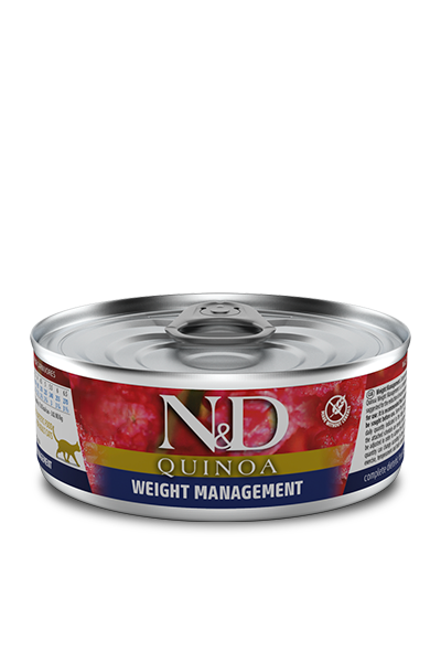 Farmina N D Can Cat Quinoa Weight Management Lamb Bon A Pet