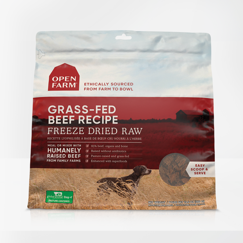 Open farm freeze dried beef best sale
