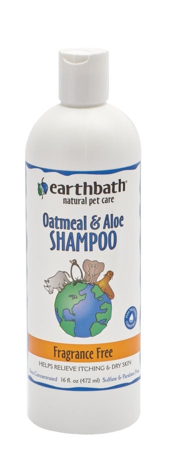 Earthbath oatmeal and aloe top dog shampoo