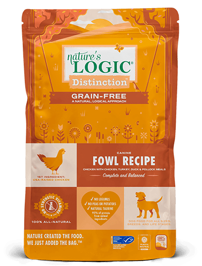 Nature's logic canine duck & clearance salmon meal feast dry dog food