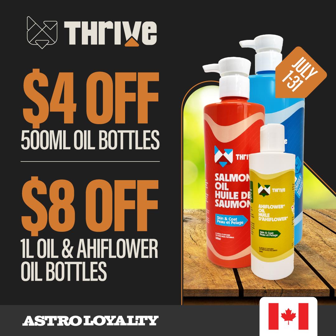 Thrive Oil Bottles