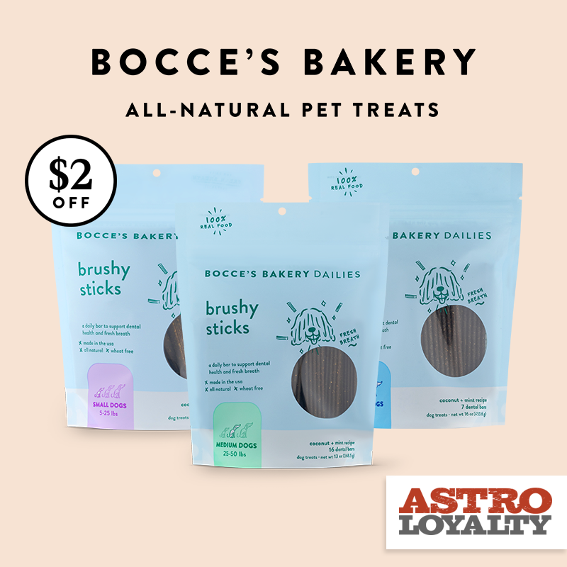Bocce's Bakery Brushy Sticks