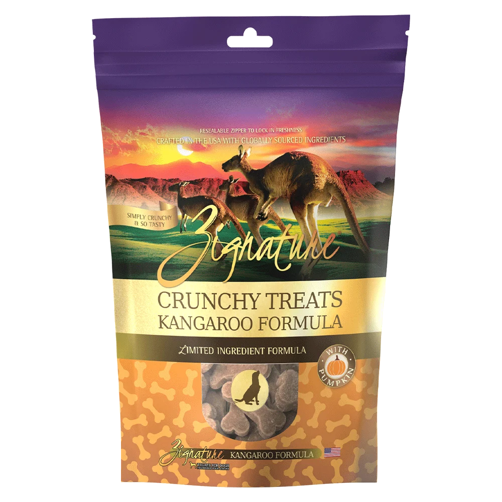 Zignature Crunchy Treats Kangaroo