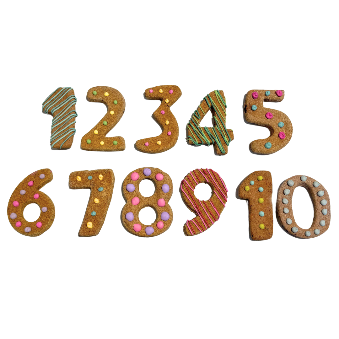 Pumpkin Number Cookie