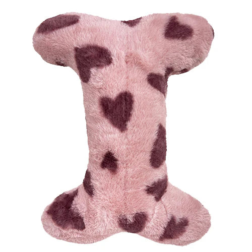 Petlou Dog Toy Love Heart Bone
