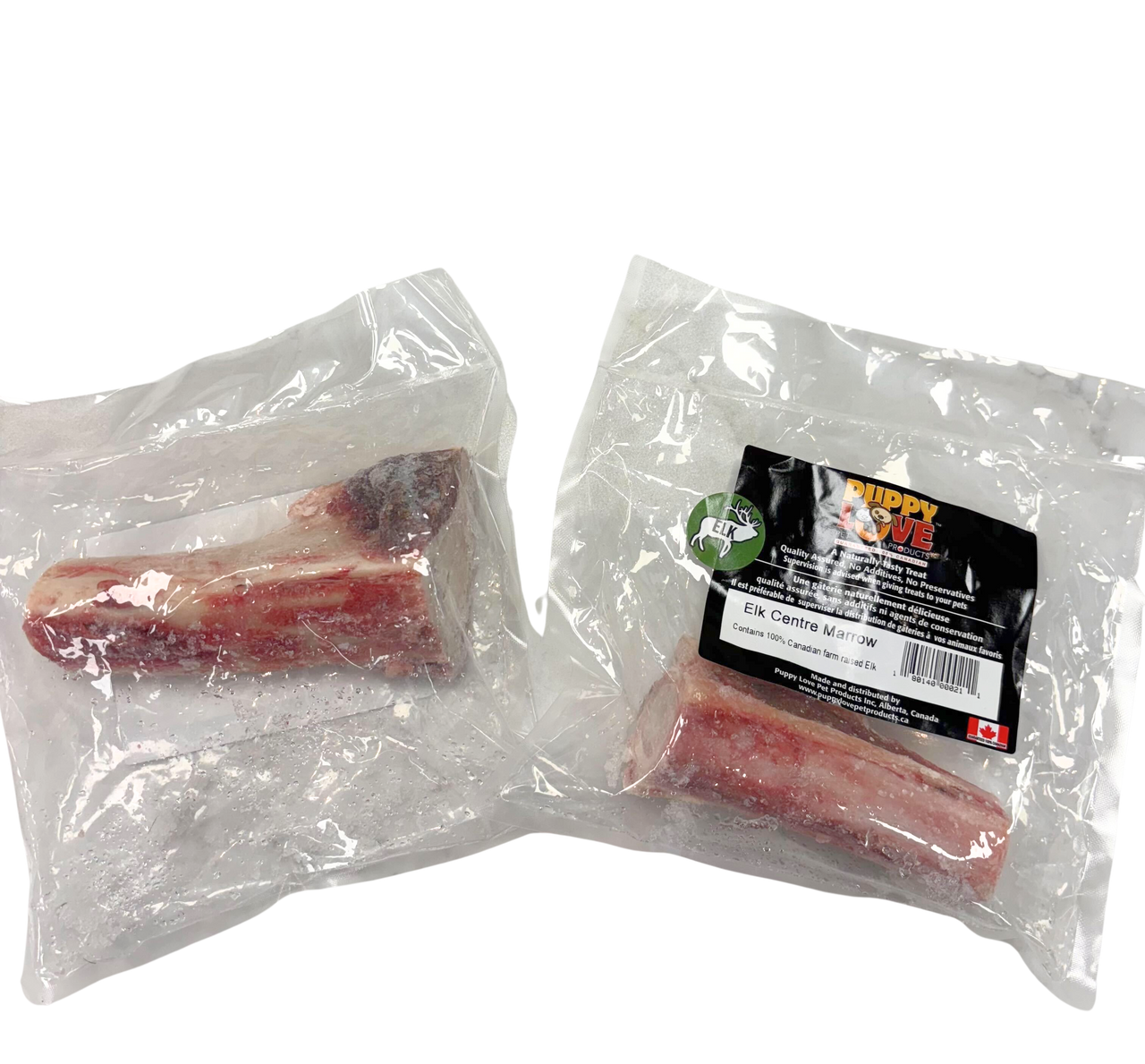 Puppy Love Raw Elk Centre Cut Marrow Bone