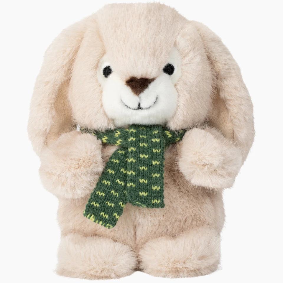 Fluff & Tuff Dog Toy Christmas Bonnie Snow Bunny