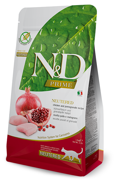 Farmina N&D Cat Prime Neutered Chicken & Pomegranate *SPECIAL ORDER*