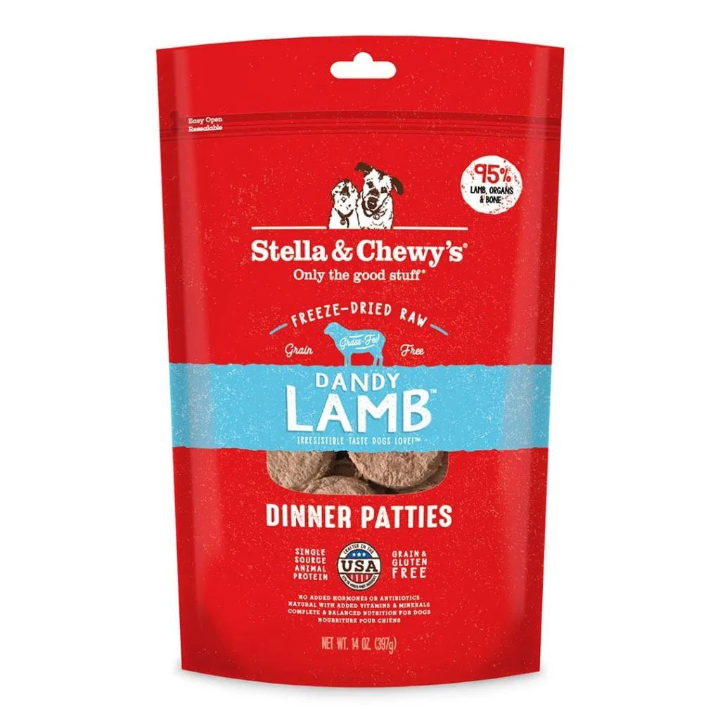 Stella & Chewy's Dog Freeze Dried Dinner Patties Lamb *SPECIAL ORDER*