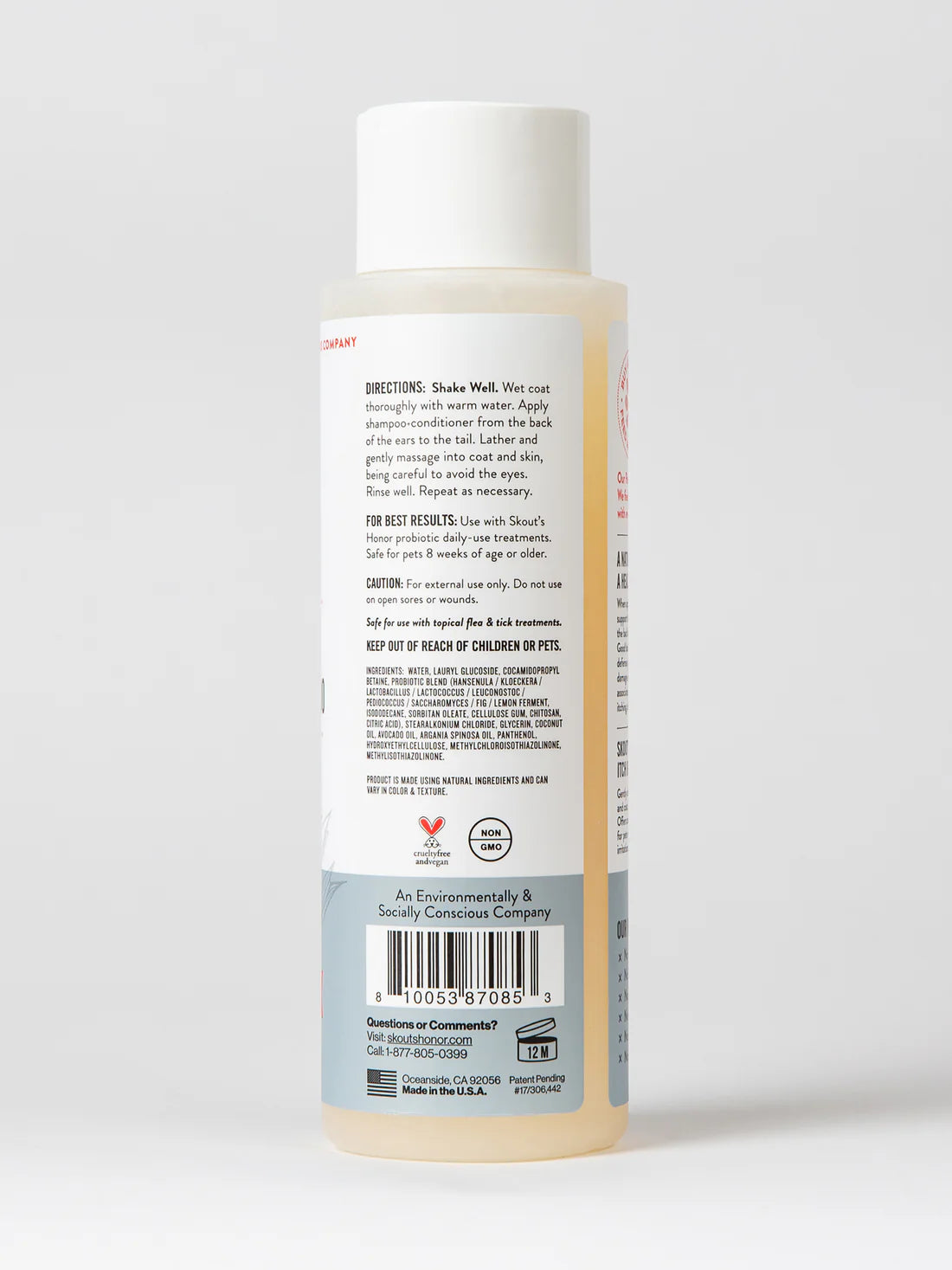 Skout's Honor Probiotic Itch Relief Shampoo