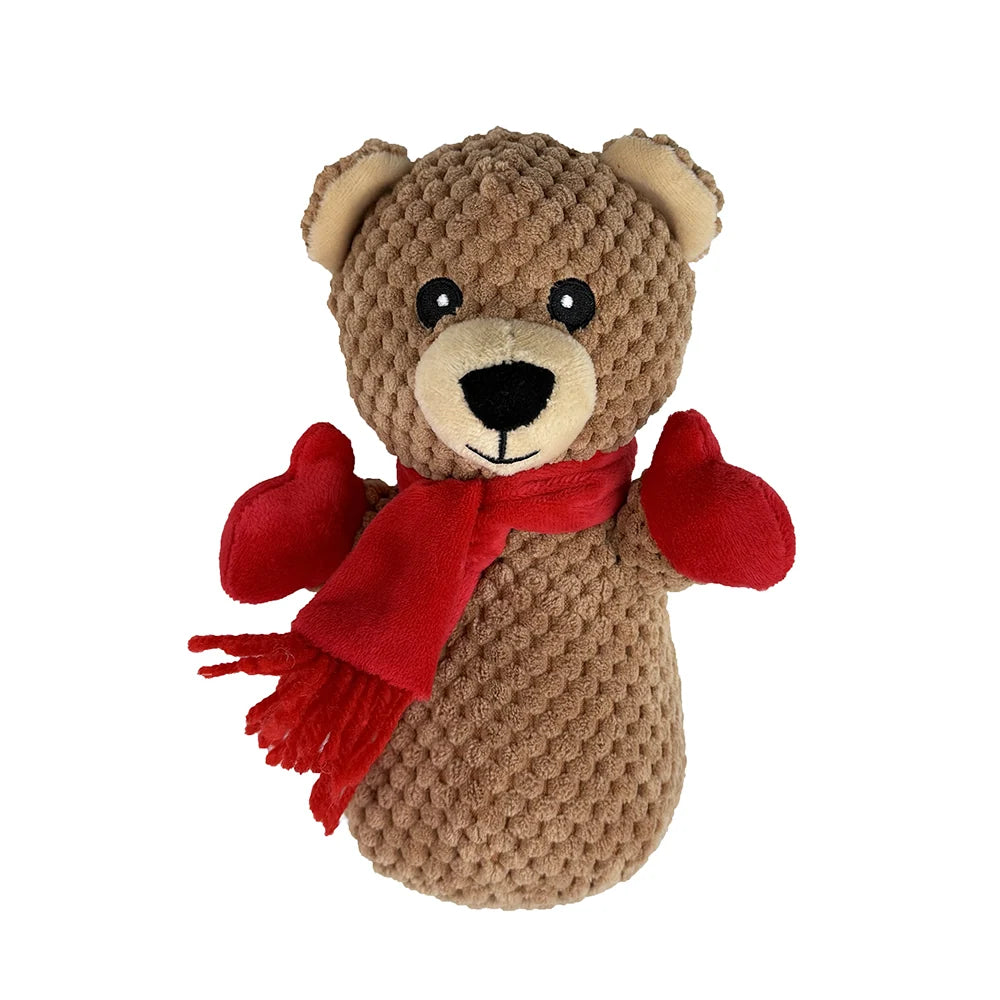 Petlou Dog Toy Christmas Bear