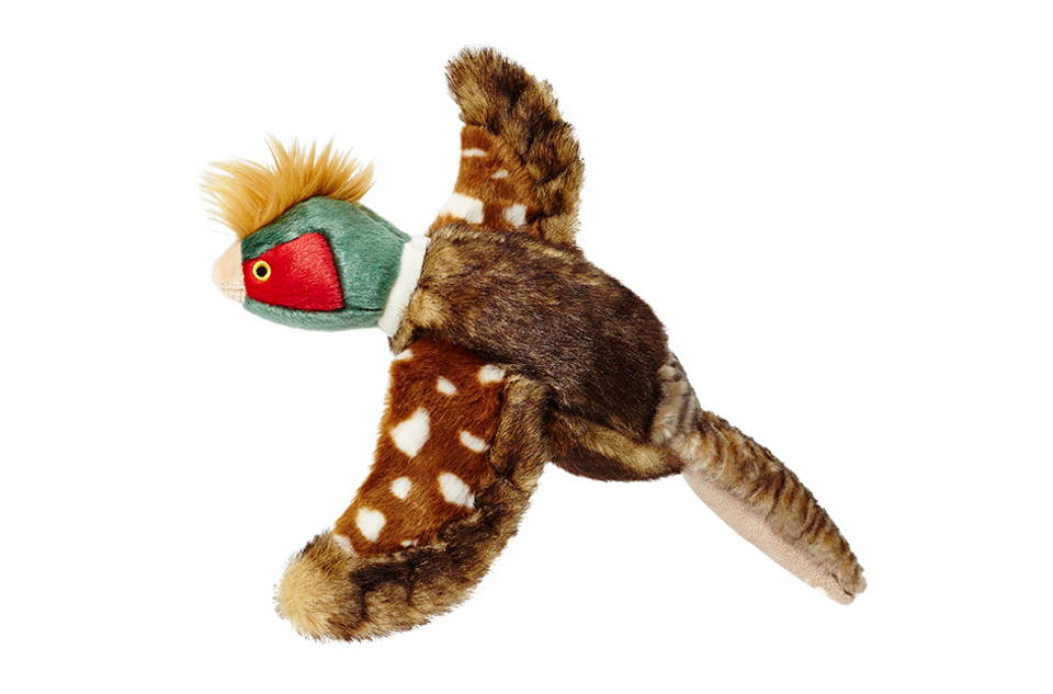 Fluff & Tuff Dog Toy Ike Pheasant