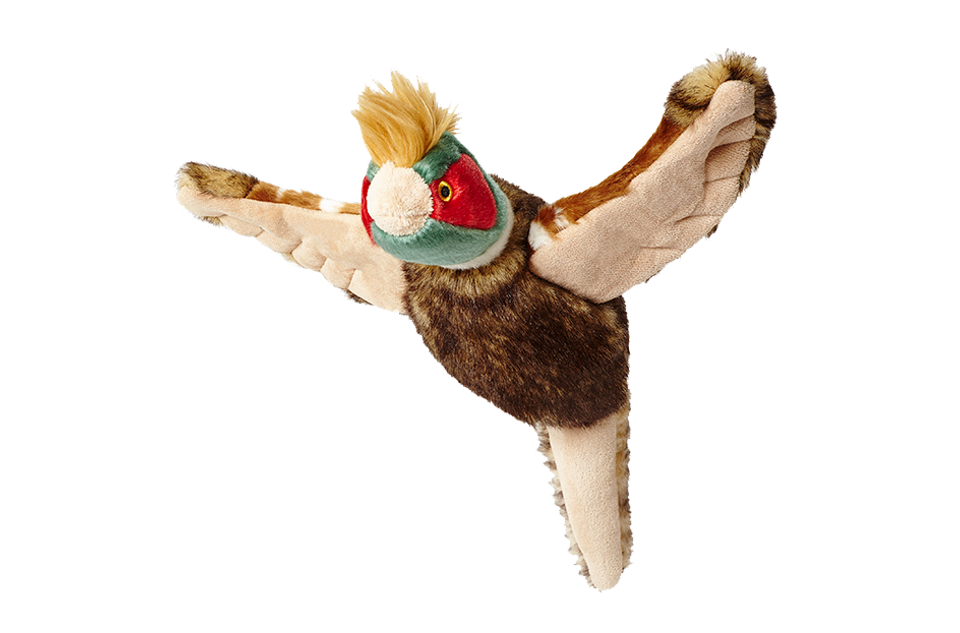 Fluff & Tuff Dog Toy Ike Pheasant