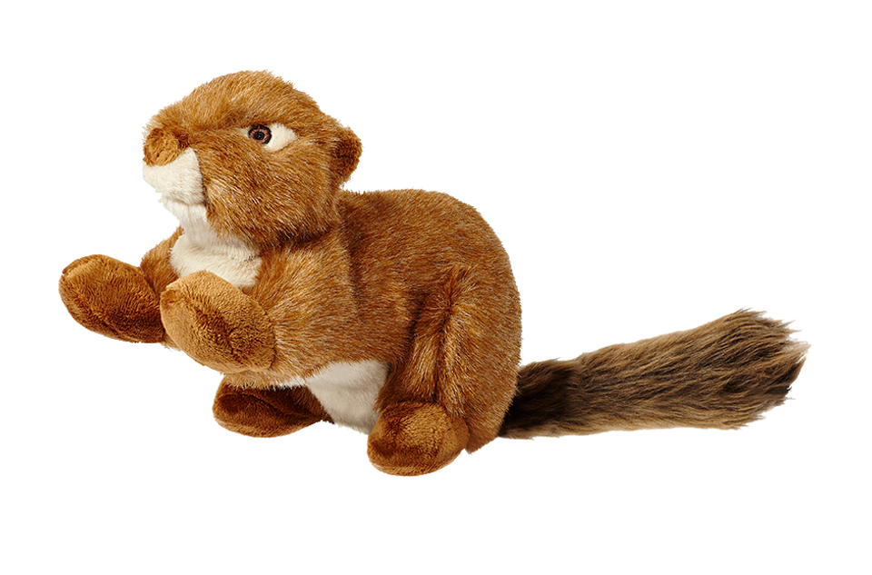 Fluff & Tuff Dog Toy Red Squirrel