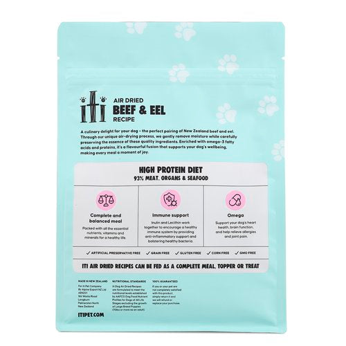 iti Dog Food Beef & Eel