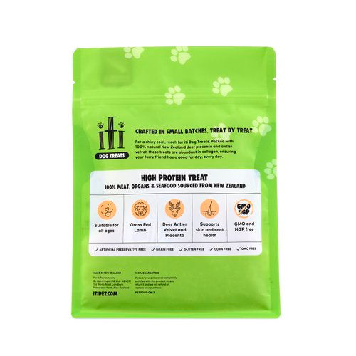 iti Dog Treat Skin & Coat Prime Lamb Jerky