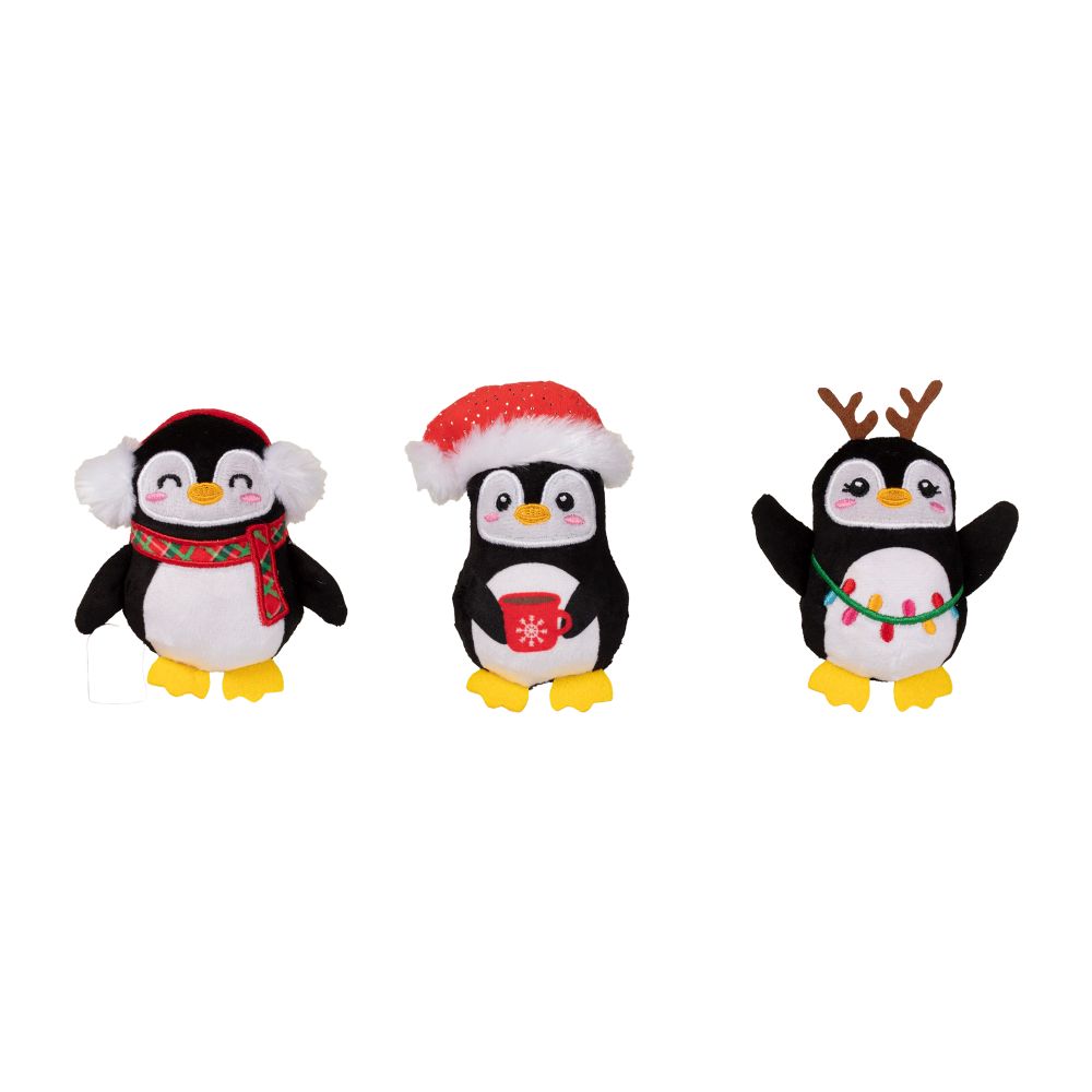 Fringe Dog Toy Holiday Waddle Squad