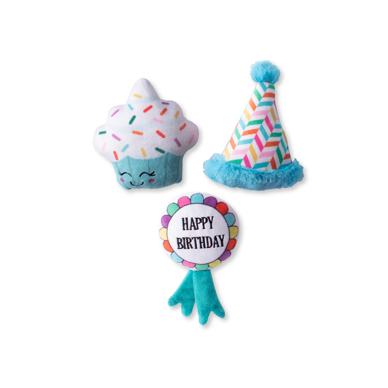 Fringe Dog Toy Happy Bark-Day