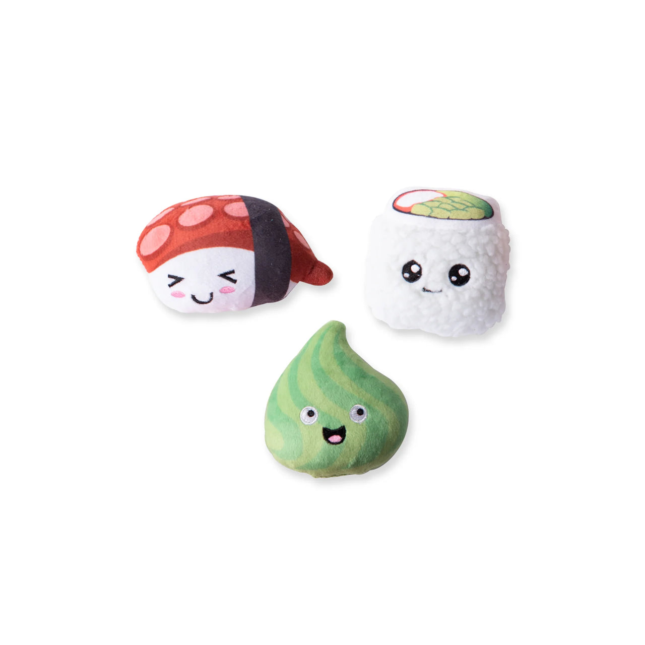 Fringe Dog Toy Sushiholic (Set of 3)