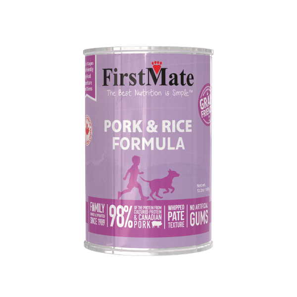 First Mate Dog Can Pork & Rice