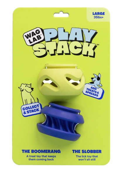 WAGLAB PlayStack 2-Pack The Boomerang & The Slobber