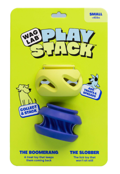 WAGLAB PlayStack 2-Pack The Boomerang & The Slobber