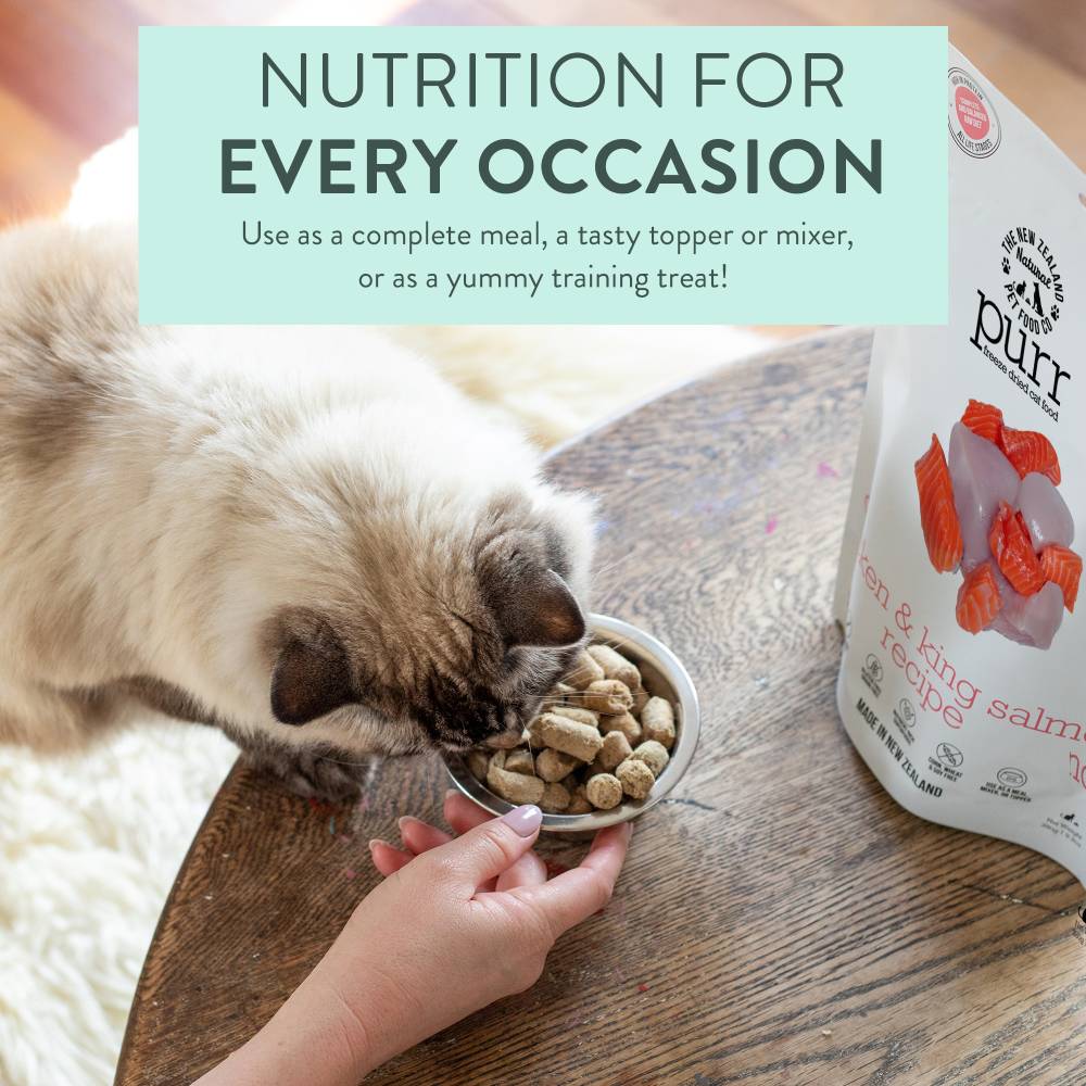 New Zealand Natural Pet Food Co. Purr Cat Treat Chicken & King Salmon