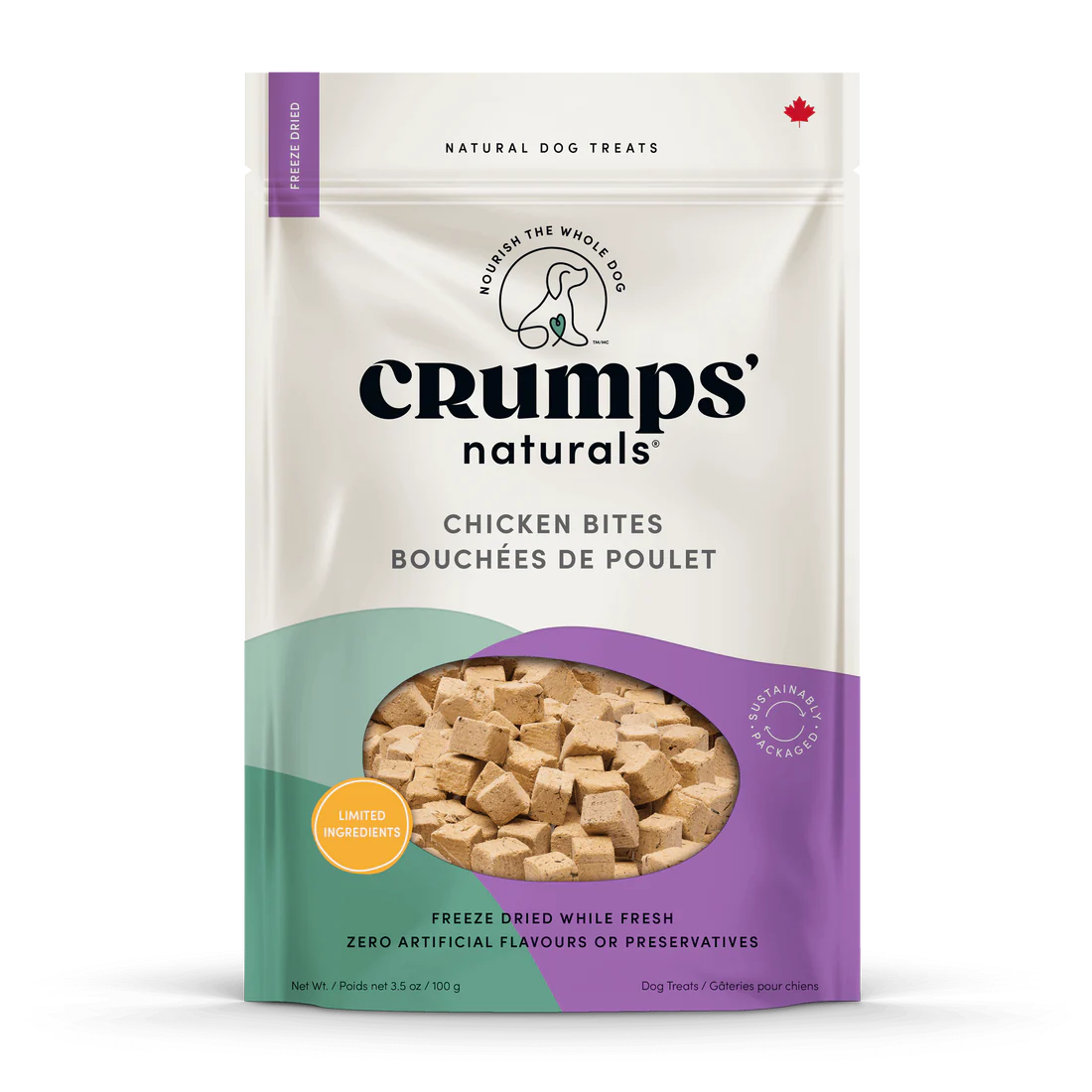Crumps Freeze Dried Chicken Bites