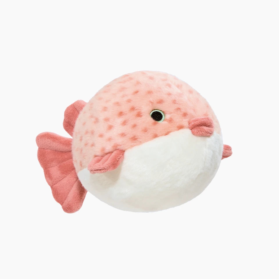 Fluff & Tuff Dog Toy Dottie Puffer Fish