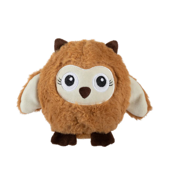 Fringe Dog Toy Rubber/Plush Don't Ruffle My Feathers