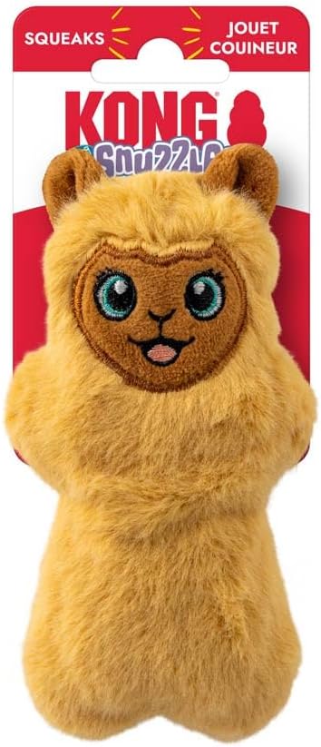 KONG Dog Toy Snuzzles Mini Llama