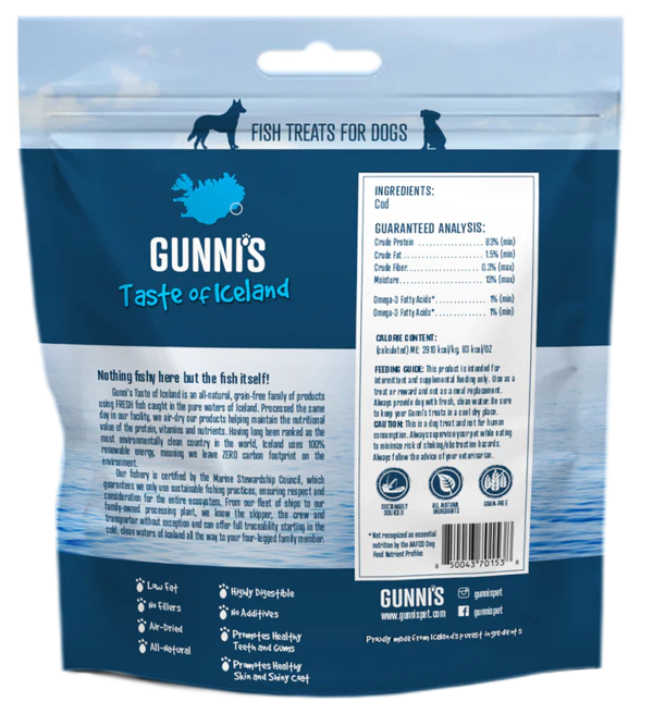 Gunni's Pet Cod Baby Bites