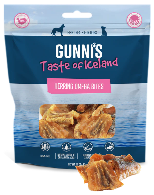 Gunni's Pet Herring Omega Bites