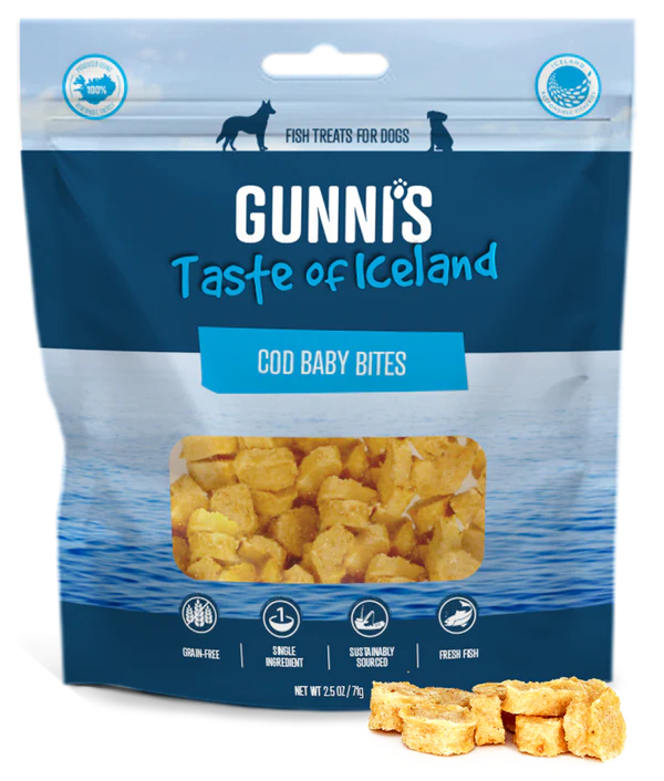 Gunni's Pet Cod Baby Bites