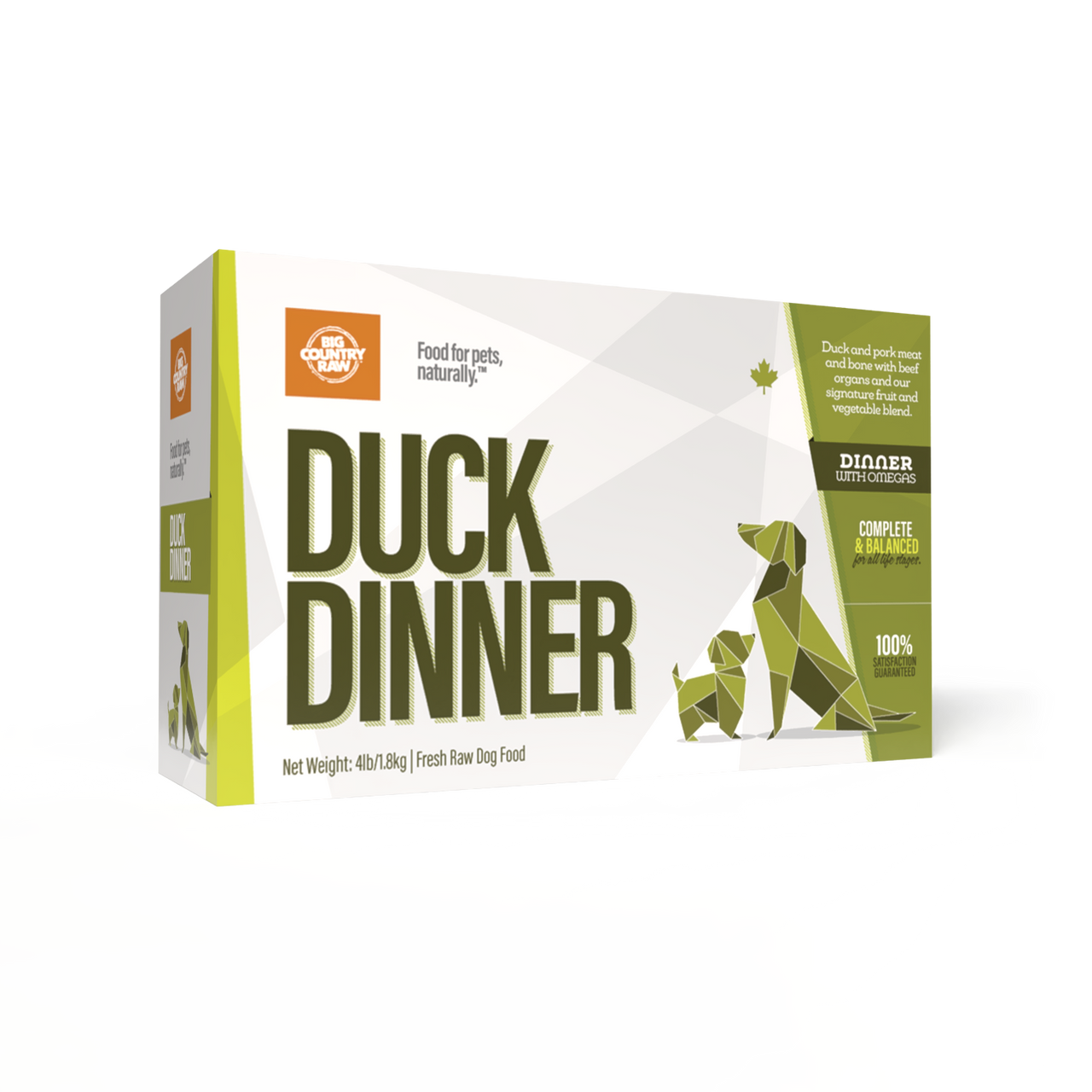 Big Country Raw Dinner Duck