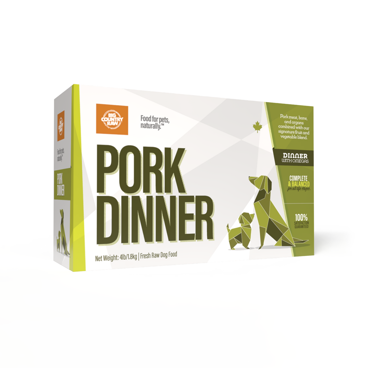 Big Country Raw Dinner Pork