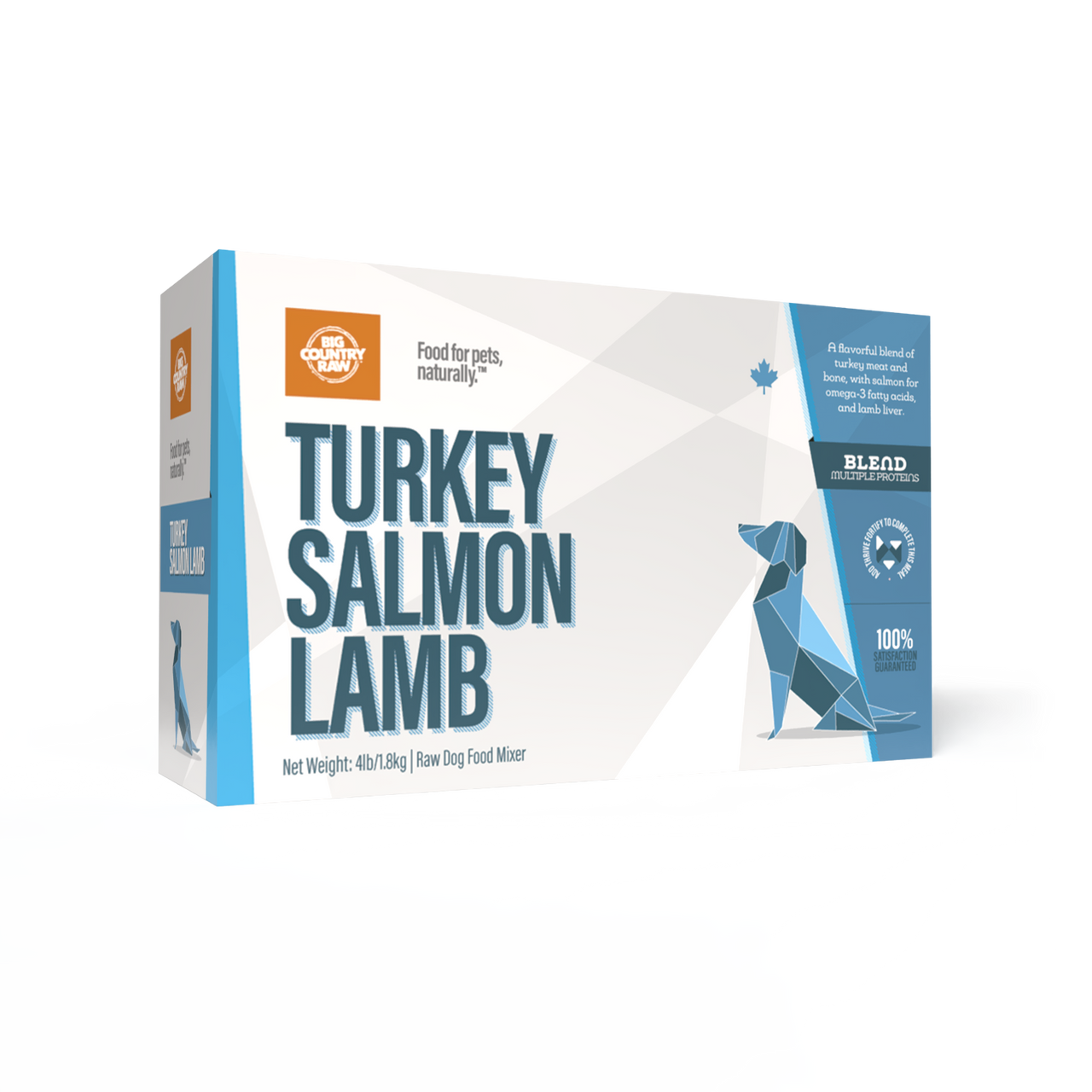 Big Country Raw Signature Turkey Salmon Lamb Blend