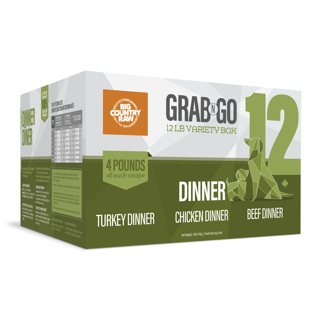 Big Country Raw Grab N Go Dinner *SPECIAL ORDER*