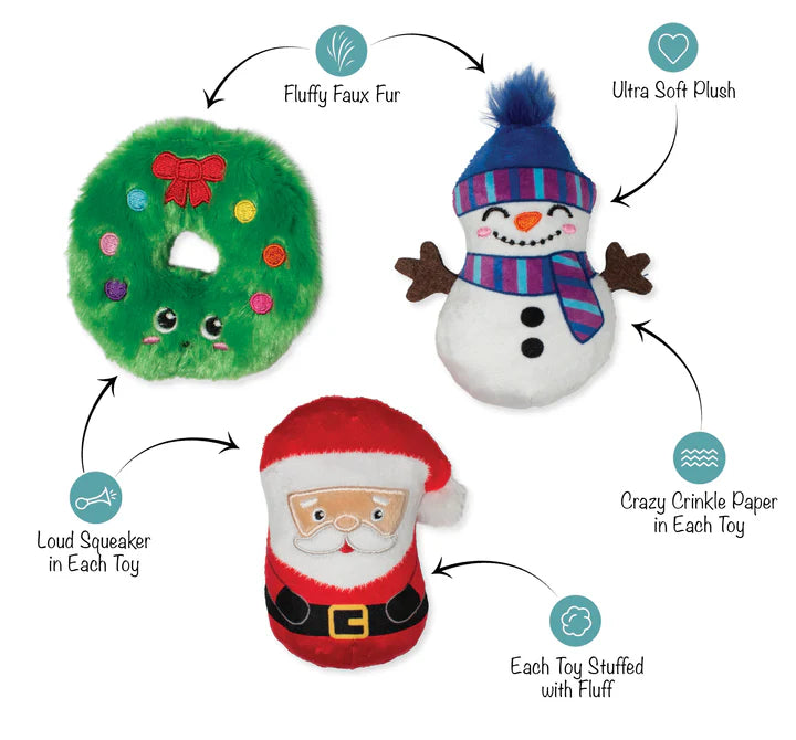 Fringe Dog Toy Holiday We Have Great Chemis-Tree
