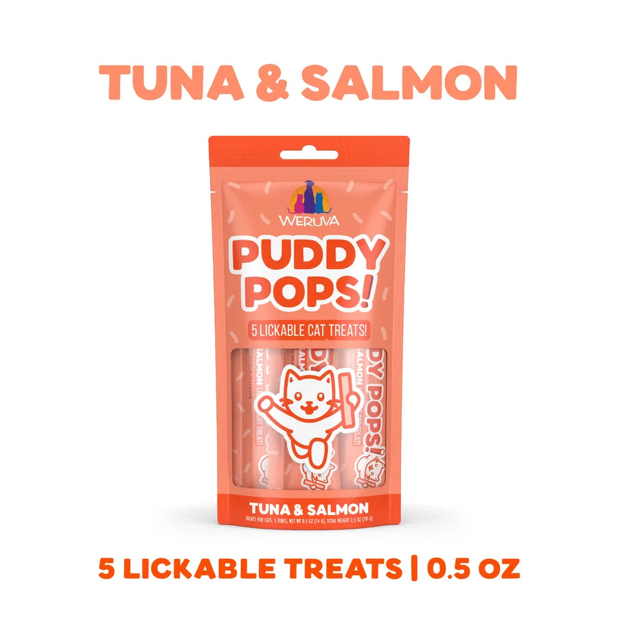Weruva Puddy Pops Tuna & Salmon