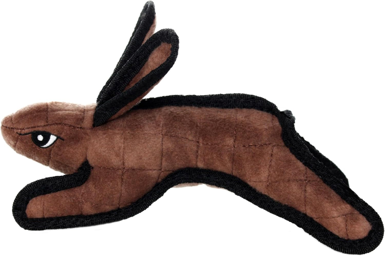 Tuffy Dog Toy Rabbit Brown Jr