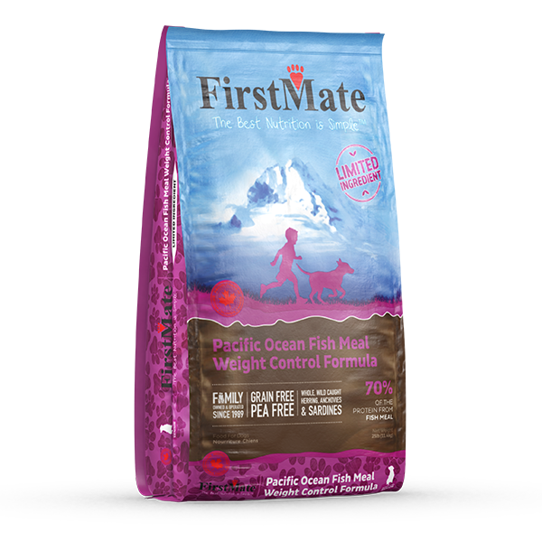 First Mate Dog LID GF Pacific Ocean Fish Senior/Weight Control *SPECIAL ORDER*